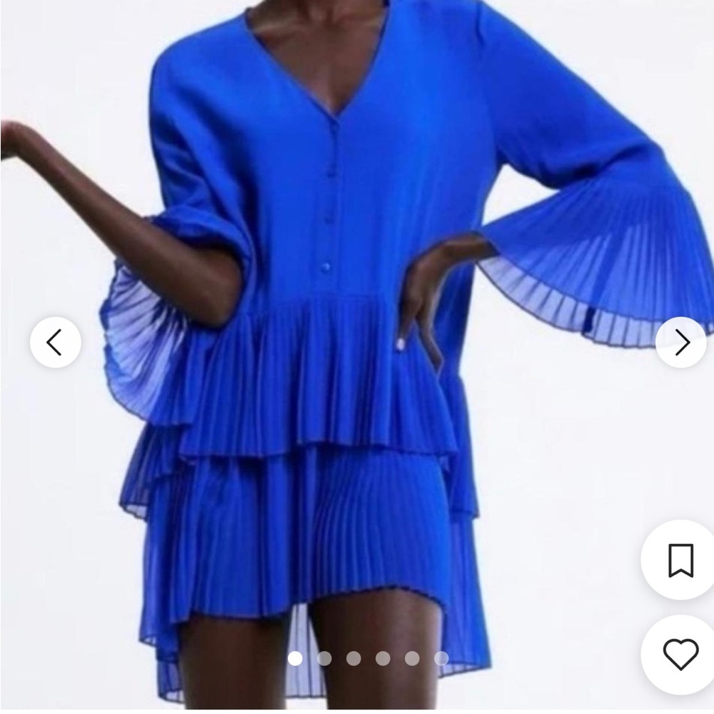Zara Royal Blue Dress